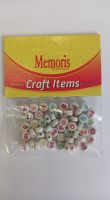 Craft Perlice slova mix boja MEMORIS OP1588 