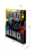 FASCIKLA SA GUMOM A4 3D BOX ROAD KING