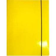 Fascikla color lux guma žuta 340 gr. A4